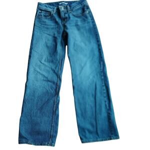 Levi’s Super Low Straight Leg Jeans 28x30 Low Rise Y2K 100% Cotton